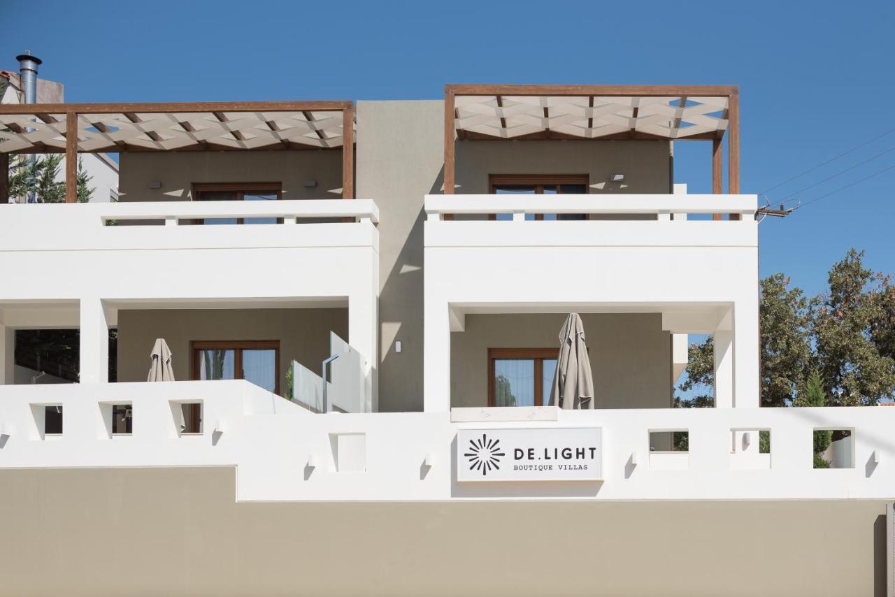 De Light Boutique Villas I II & III - Close To Rethymno, By Thinkvilla Atsipopoulo Exterior foto