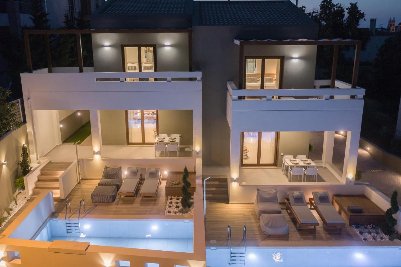 De Light Boutique Villas I II & III - Close To Rethymno, By Thinkvilla Atsipopoulo Exterior foto